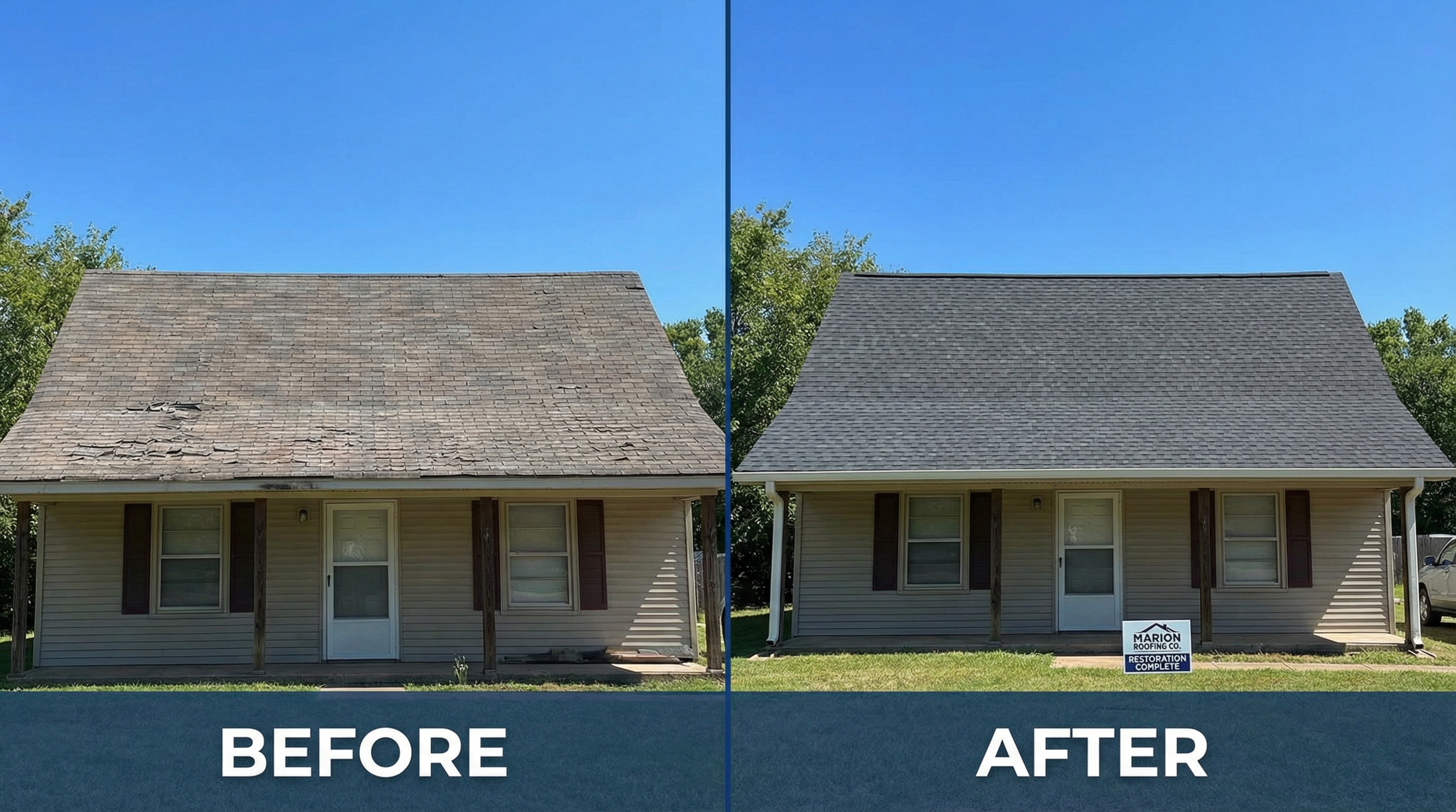 Wind damage repair Marion Arkansas